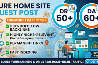 do guest posting on pure home decor blog dofollow