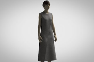 create custom fashion 3d clothing renders and simulations in clo3d