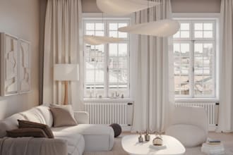 create photorealistic 3d interior renders and floor plans