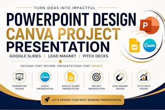 create powerpoint design canva project presentation google slides lead magnet