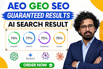 rank website in chatgpt and gemini with aeo, geo, and off page SEO backlinks
