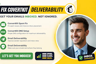 fix convertkit deliverability spam fix convertkit damain convertkit dns