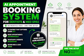 set up an ai appointment booking system for dentists and med spas