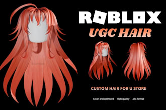 create custom roblox ugc hair for your store