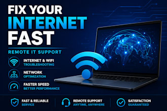 fix your internet and network issues remotely