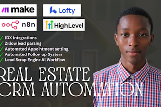 setup real estate crm automation real estate automation lofty crm