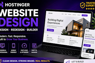 hostinger website design hostinger website redesign hostinger website builder