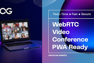 create a scalable video meeting app with next js and webrtc