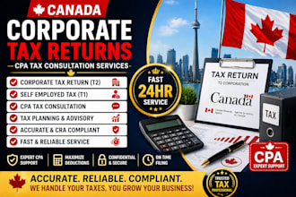 file canada corporate tax returns, CPA tax consultation canada self employed tax