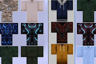 make high quality custom roblox clothing template roblox outfits roblox shirts