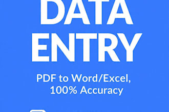 do data entry fast