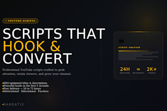 write motivational video scripts that inspire your audience