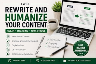 rewrite and improve your content