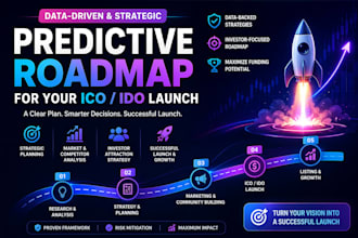 develop a predictive roadmap for your ico or ido launch
