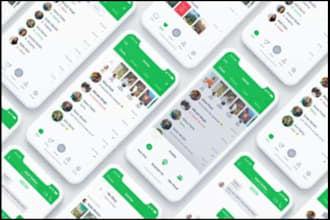develop social media chat app, livestreaming app, dating app, tiktok icon app