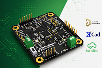 design electronic circuits pcb boards and 3d models