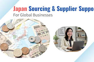 reserch japanese suppliers and products for your business