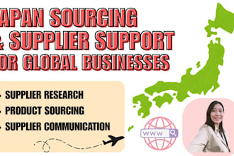 help you find japanese suppliers and products for your business