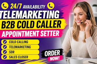 cold caller appointment setter telemarketing sales closer b2bsales sdr