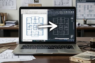 conversione PDF in dwg