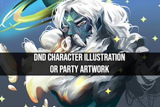 illustrate your dnd character with personality and story