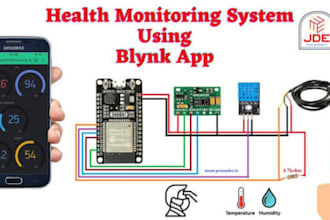 design esp32 wearable health monitoring device and smart glass