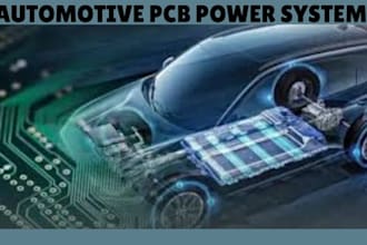 design automotive pcb for ecu can bus ev power systems