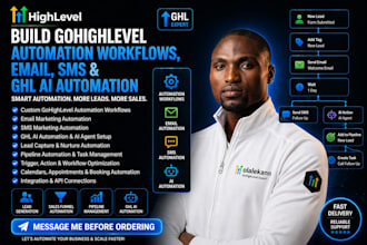 build gohighlevel automation workflows email sms and ghl ai automation