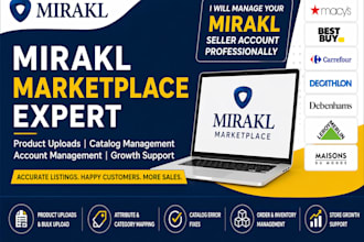 create product listings to any mirakl based marketplace