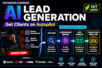 build ai lead generation and cold outreach automation system
