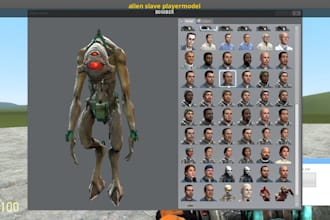 port and rig custom models for garrys mod gmod as player models, npcs, props