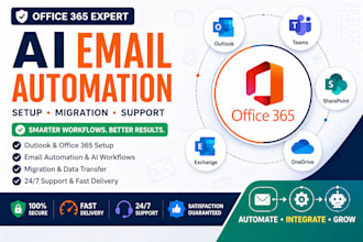 do ai email automation for office 365 and outlook workflows