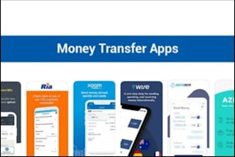 develop an online payment app, p2p money transfer app, fintech app, wallet app
