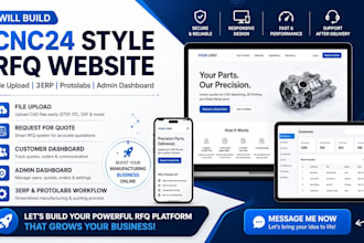 build cnc machining quote website protolabs cnc24 xometry dashboard