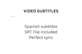 create spanish subtitles or captions for your video