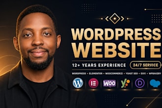 create your wordpress website with SEO ready pages