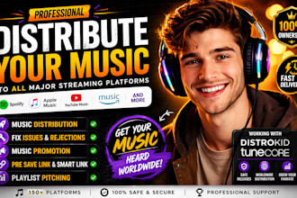 fix distrokid, tunecore issues and correct metadata for streaming platforms