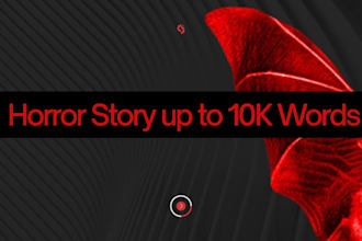 ghostwrite short horror stories for you