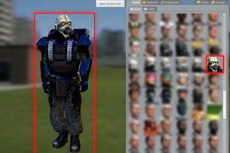 develop custom garrys mod addon port characters npcs and player models