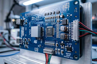 create custom pcb design for iot led motor driver and scientific devices