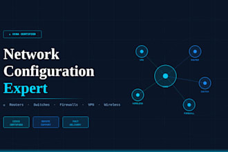 configure network routers, switches, and firewalls
