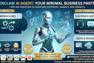 openclaw ai agent for data scraping, research and workflow automation