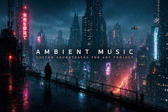 create cinematic ambient background music