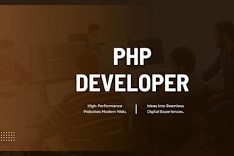 be your php developer