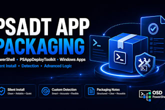 package windows apps with psappdeploytoolkit