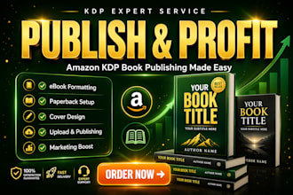 publish book on amazon kindle kdp, book formatting