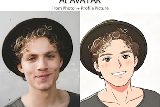 create a unique ai avatar for your profile picture