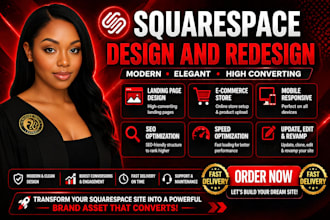 revamp squarespace website revamp landingpage update and optimize for conversion