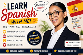 teach you spanish in a fun and practical way