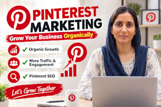 manage pinterest marketing and SEO for organic growth